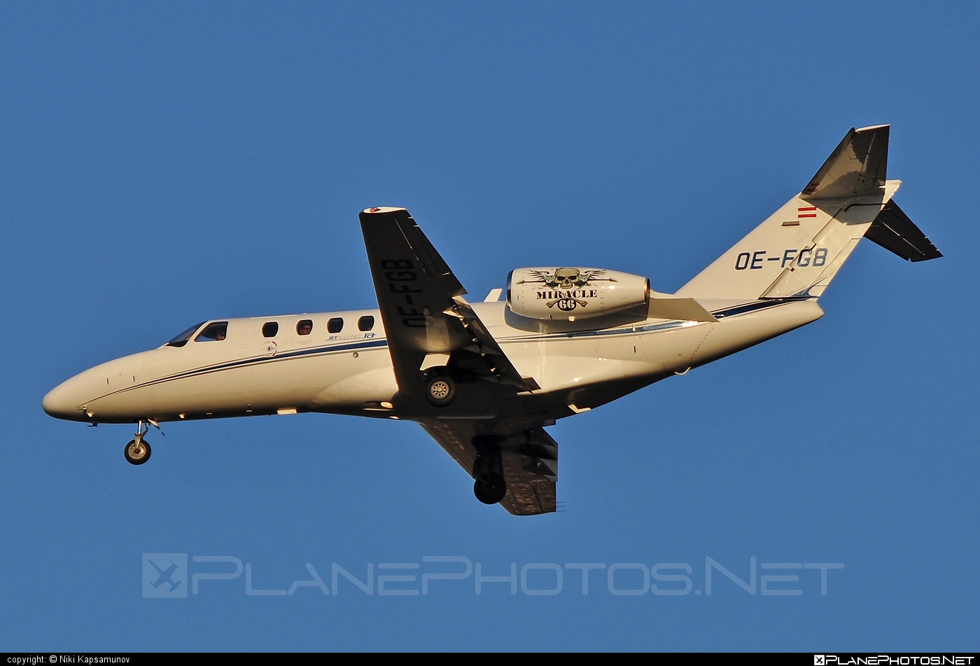 Cessna 525A CitationJet CJ2+ - OE-FGB - Vienna Schwechat