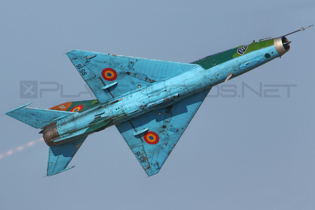 Mikoyan-Gurevich MiG-21UM - 9516 operated by Forţele Aeriene Române (Romanian Air Force)