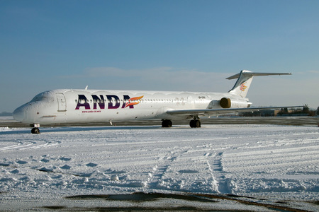 McDonnell Douglas MD-83 - UR-CPB operated by Anda Air