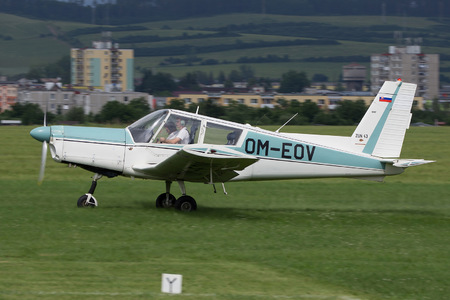 Zlin Z-43 - OM-EOV operated by Aeroklub Trnava