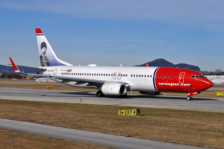 Boeing 737-800 - LN-DYK operated by Norwegian Air Shuttle