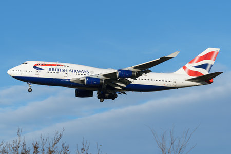 Boeing 747-400 - G-CIVR operated by British Airways