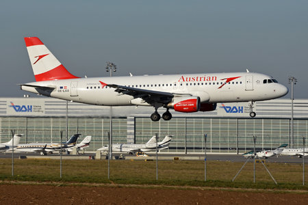 Airbus A320-216 - OE-LXA operated by Austrian Airlines