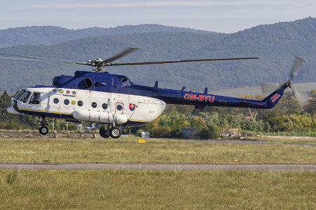 Mil Mi-171 - OM-BYU operated by Letecký útvar MV SR (Slovak Government Flying Service)