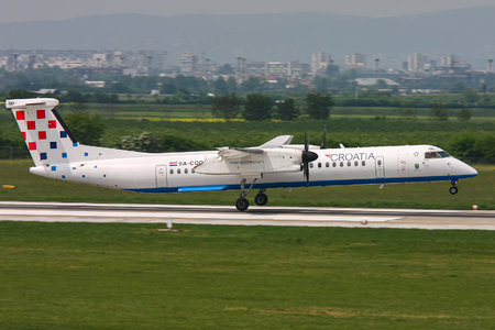 Bombardier DHC-8-Q402 Dash 8 - 9A-CQD operated by Croatia Airlines