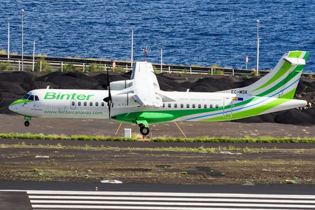 ATR 72-600 - EC-MSK operated by Binter Canarias