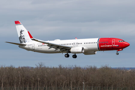 Boeing 737-800 - LN-ENP operated by Norwegian Air Shuttle