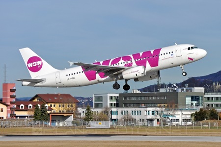 Airbus A320-232 - LZ-MDD operated by WOW air