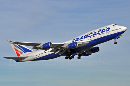 Boeing 747-400 - EI-XLC operated by Transaero Airlines