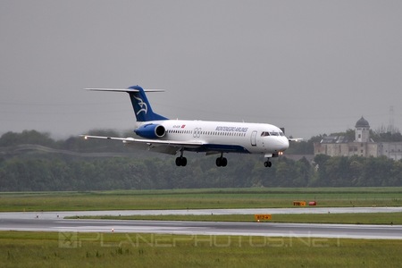 Fokker 100 - 4O-AOK operated by Montenegro Airlines