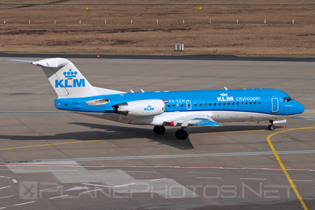 Fokker 70 - PH-KZM operated by KLM Cityhopper