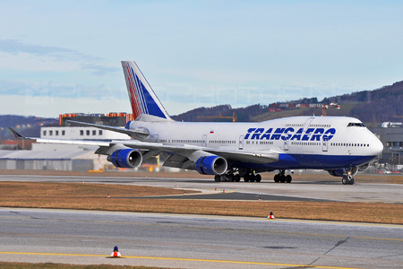 Boeing 747-400 - EI-XLC operated by Transaero Airlines