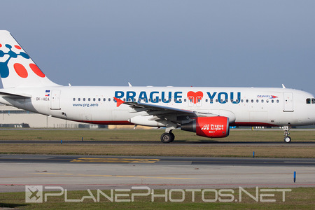 Airbus A320-214 - OK-HCA operated by Travel Service