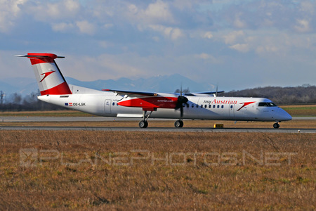 Bombardier DHC-8-Q402 Dash 8 - OE-LGK operated by Austrian arrows (Tyrolean Airways)