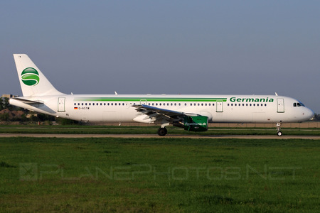 Airbus A321-211 - D-ASTW operated by Germania