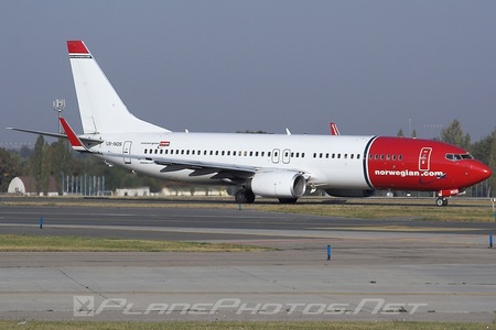 Boeing 737-800 - LN-NOS operated by Norwegian Air Shuttle
