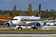 Airbus A350-941 - 9V-SMK operated by Singapore Airlines