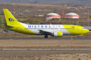 Boeing 737-300QC - EI-BUE operated by Mistral Air
