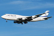 Boeing 747-400 - 4X-ELE operated by El Al Israel Airlines