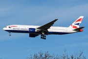 Boeing 777-200ER - G-VIIC operated by British Airways