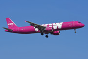 Airbus A321-211 - TF-KID operated by WOW air