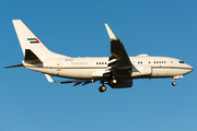Boeing 737-700 BBJ - A6-RJV operated by Royal Jet