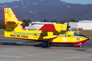 Bombardier CL-415 - I-DPCS operated by Corpo nazionale dei vigili del Fuoco (Italian National Firefighters Corps)