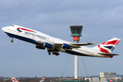 Boeing 747-400 - G-CIVR operated by British Airways