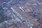 Bergamo Orio Al Serio Int`l airport overview