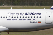 Airbus A320-271N - D-AINC operated by Lufthansa