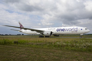 Boeing 777-300ER - A7-BAB operated by Qatar Airways