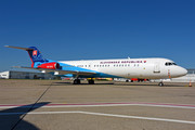 Fokker 100 - OM-BYB operated by Letecký útvar MV SR (Slovak Government Flying Service)