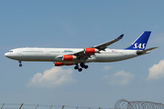 Airbus A340-313E - LN-RKG operated by Scandinavian Airlines (SAS)