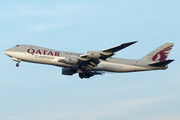Boeing 747-8F - A7-BGA operated by Qatar Airways Cargo