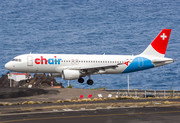 Airbus A320-214 - HB-JOP operated by Chair Airlines