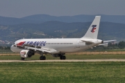 Airbus A320-211 - YL-LCA operated by Travel Service