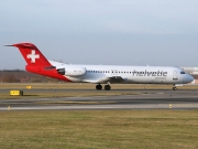 Fokker 100 - HB-JVC operated by Helvetic Airways