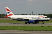 Airbus A319-131 - G-EUPX operated by British Airways