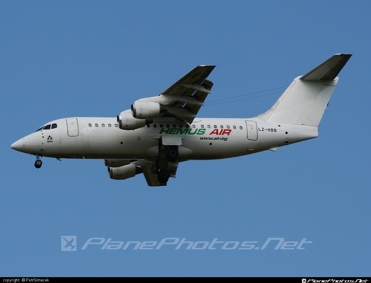 British Aerospace BAe 146-200 - LZ-HBB operated by Hemus Air #bae146 #bae146200 #britishaerospace #jumbolino