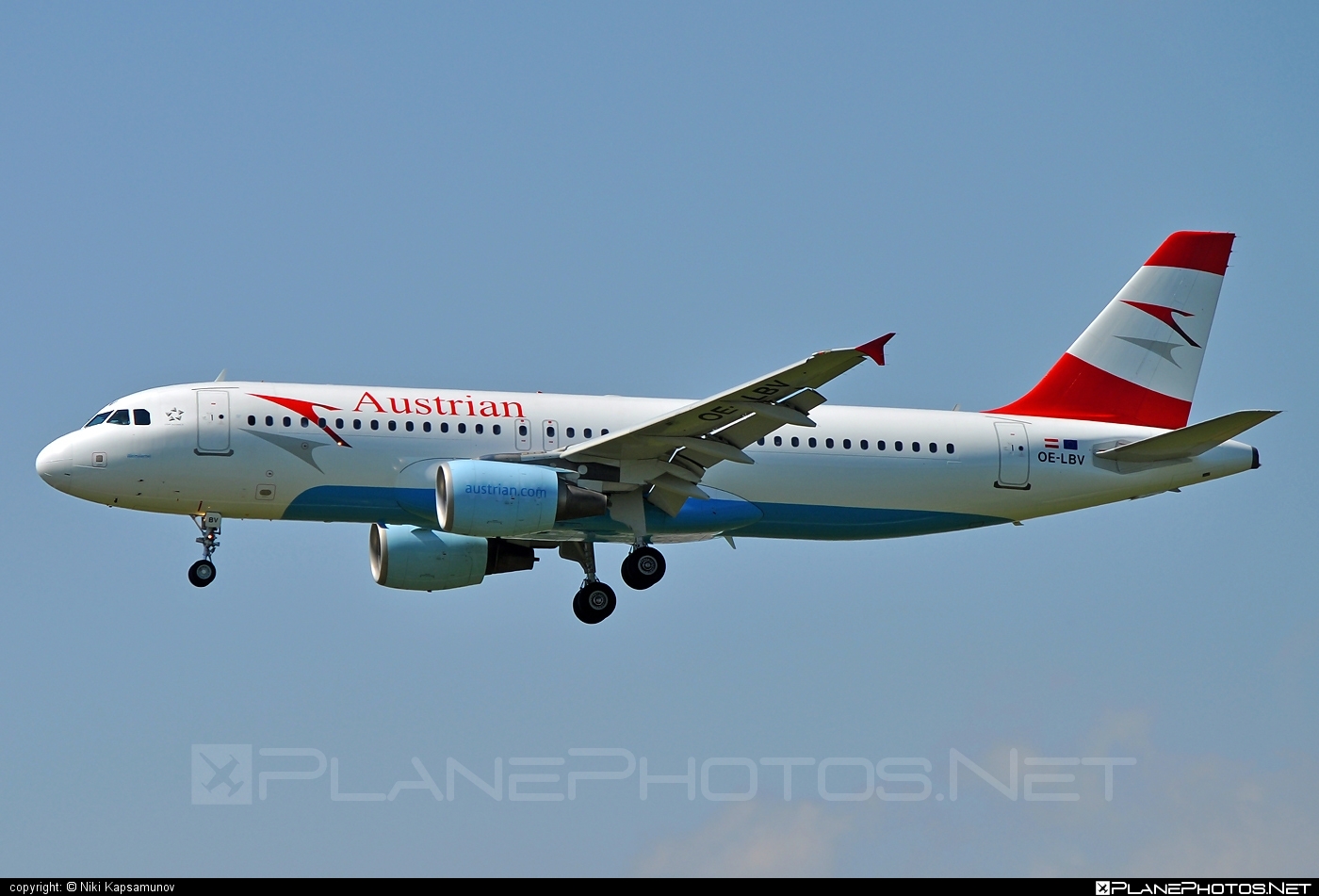 Airbus A320-214 - OE-LBV operated by Austrian Airlines #a320 #a320family #airbus #airbus320 #austrian #austrianAirlines