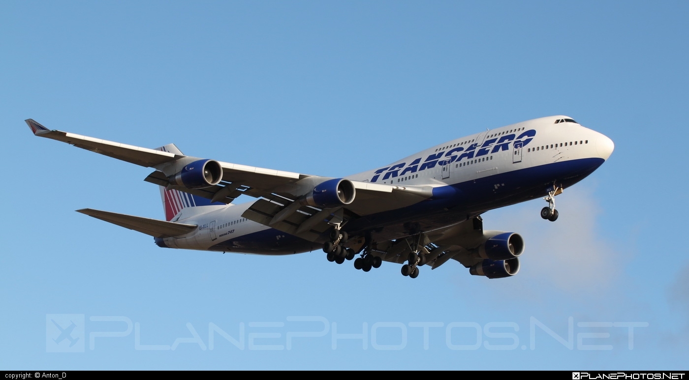 Boeing 747-400 - EI-XLL operated by Transaero Airlines #b747 #boeing #boeing747 #jumbo #transaero #transaeroairlines