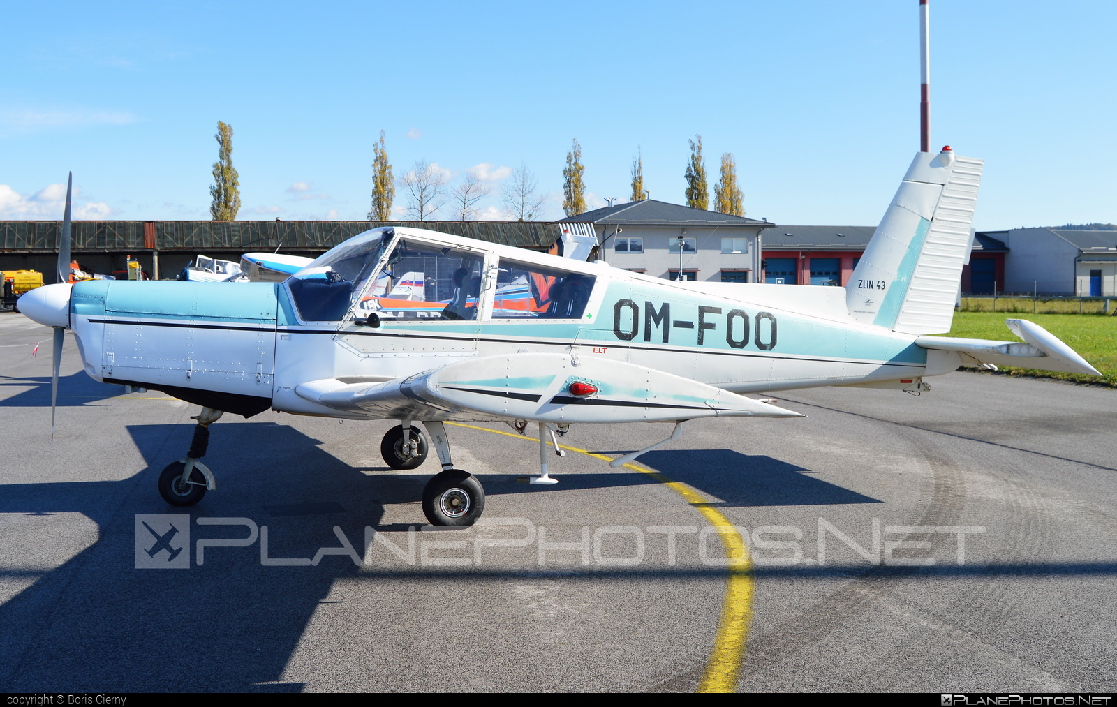 Zlin Z-43 - OM-FOO operated by Slovenský národný aeroklub (Slovak National Aeroclub) #z43 #zlin #zlin43
