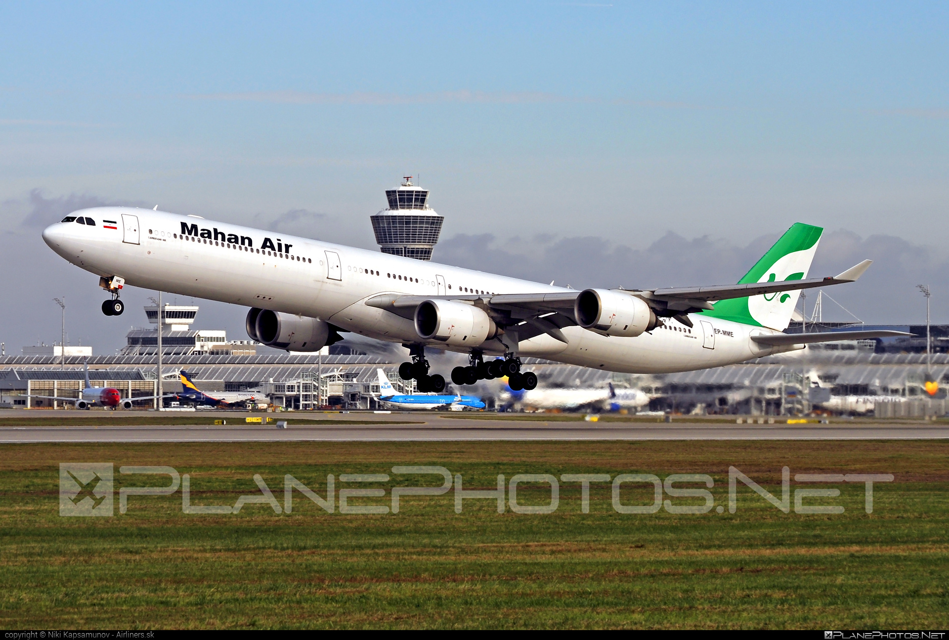Airbus A340-642 - EP-MME operated by Mahan Air #a340 #a340family #airbus #airbus340