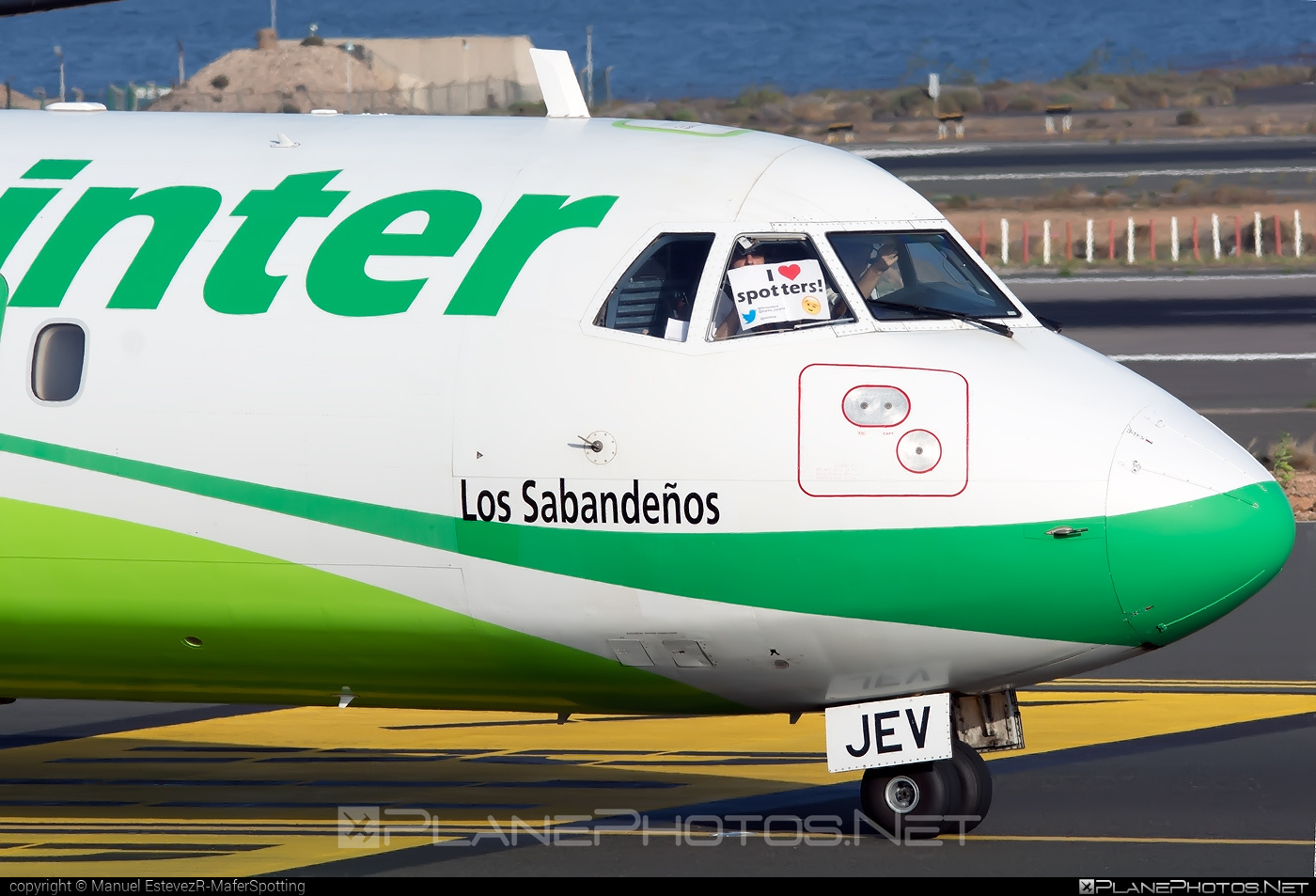 ATR 72-212A - EC-JEV operated by Binter Canarias #BinterCanarias #atr #atr72 #atr72212a #atr72500