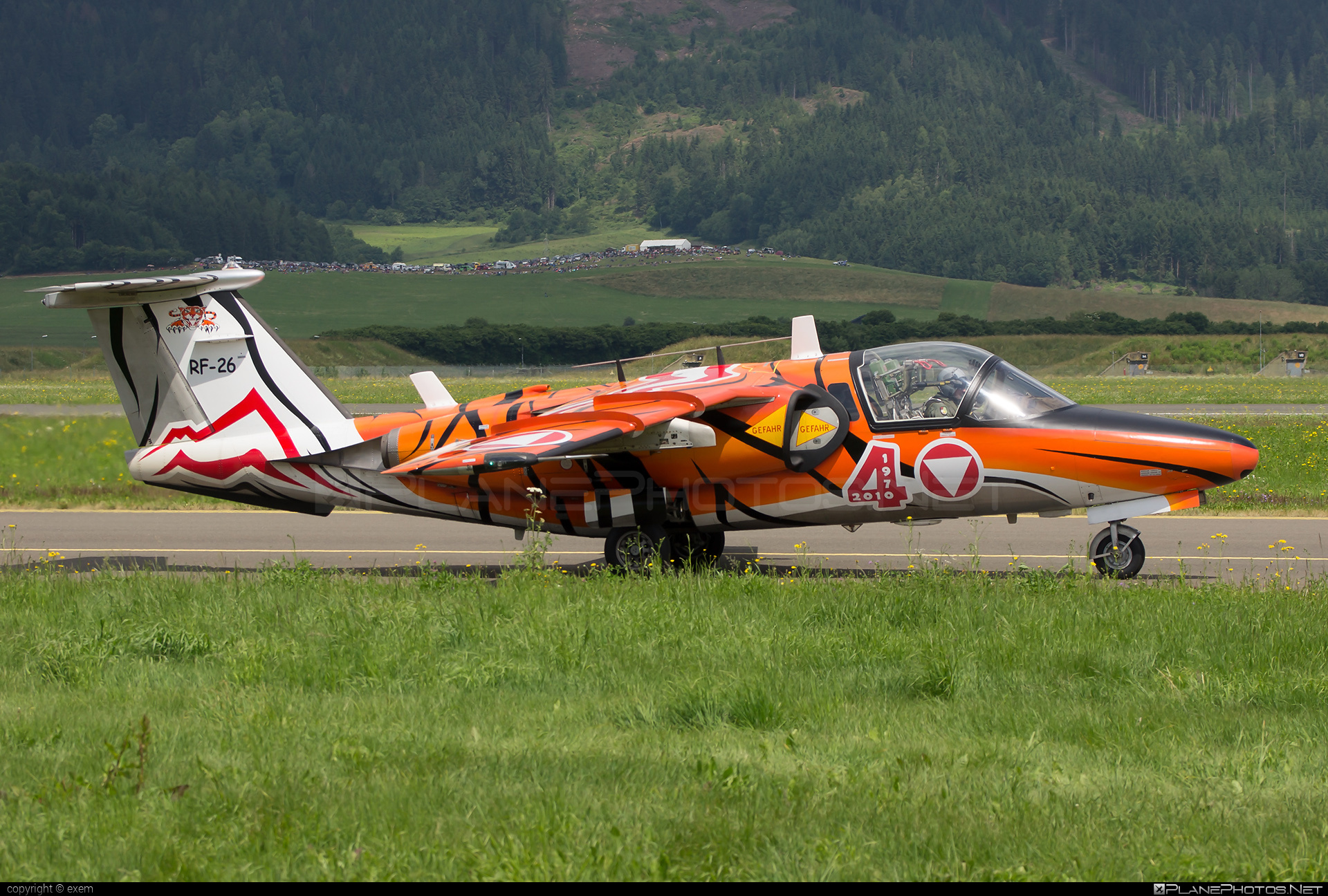 Saab 105OE - RF-26 operated by Österreichische Luftstreitkräfte (Austrian Air Force) #airpower #airpower2013 #austrianairforce #saab #saab105 #saab105oe