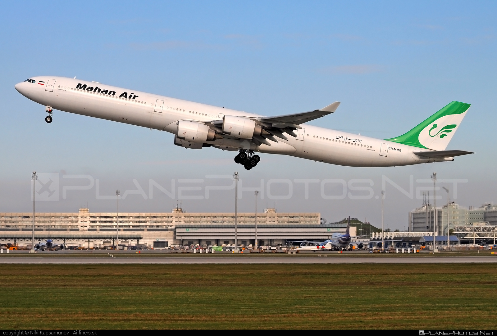 Airbus A340-642 - EP-MME operated by Mahan Air #a340 #a340family #airbus #airbus340