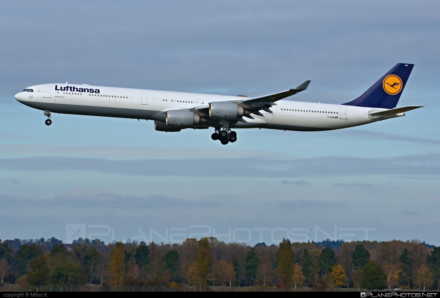 Airbus A340-642X - D-AIHW operated by Lufthansa #a340 #a340family #airbus #airbus340 #lufthansa