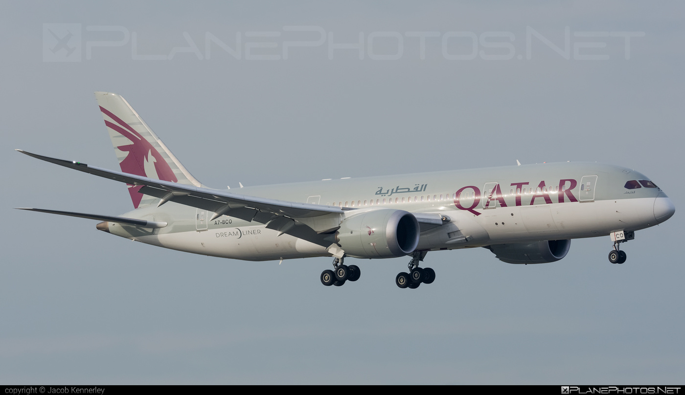 Boeing 787-8 Dreamliner - A7-BCO operated by Qatar Airways #b787 #boeing #boeing787 #dreamliner #qatarairways