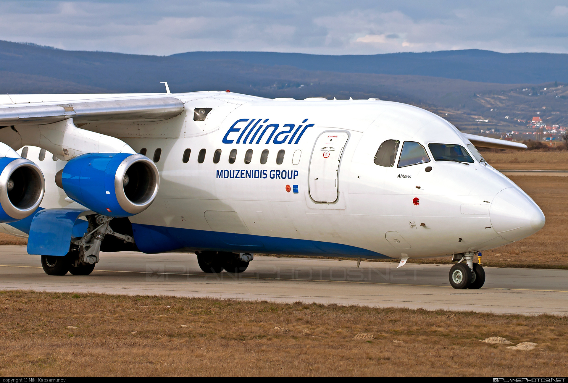British Aerospace Avro RJ85 - SX-EMS operated by Ellinair #avro146rj85 #avrorj85 #bae146 #britishaerospace #jumbolino