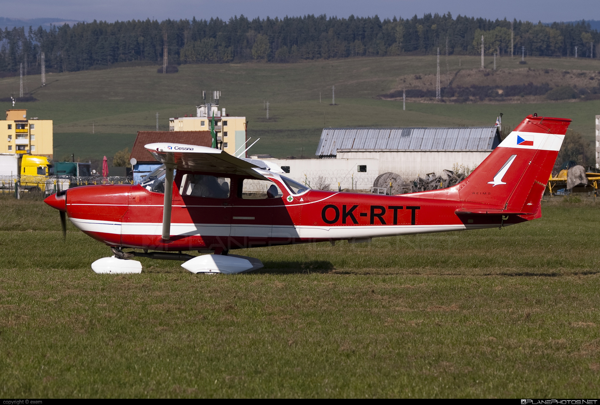 Reims FR172F Reims Rocket - OK-RTT operated by Private operator #reims
